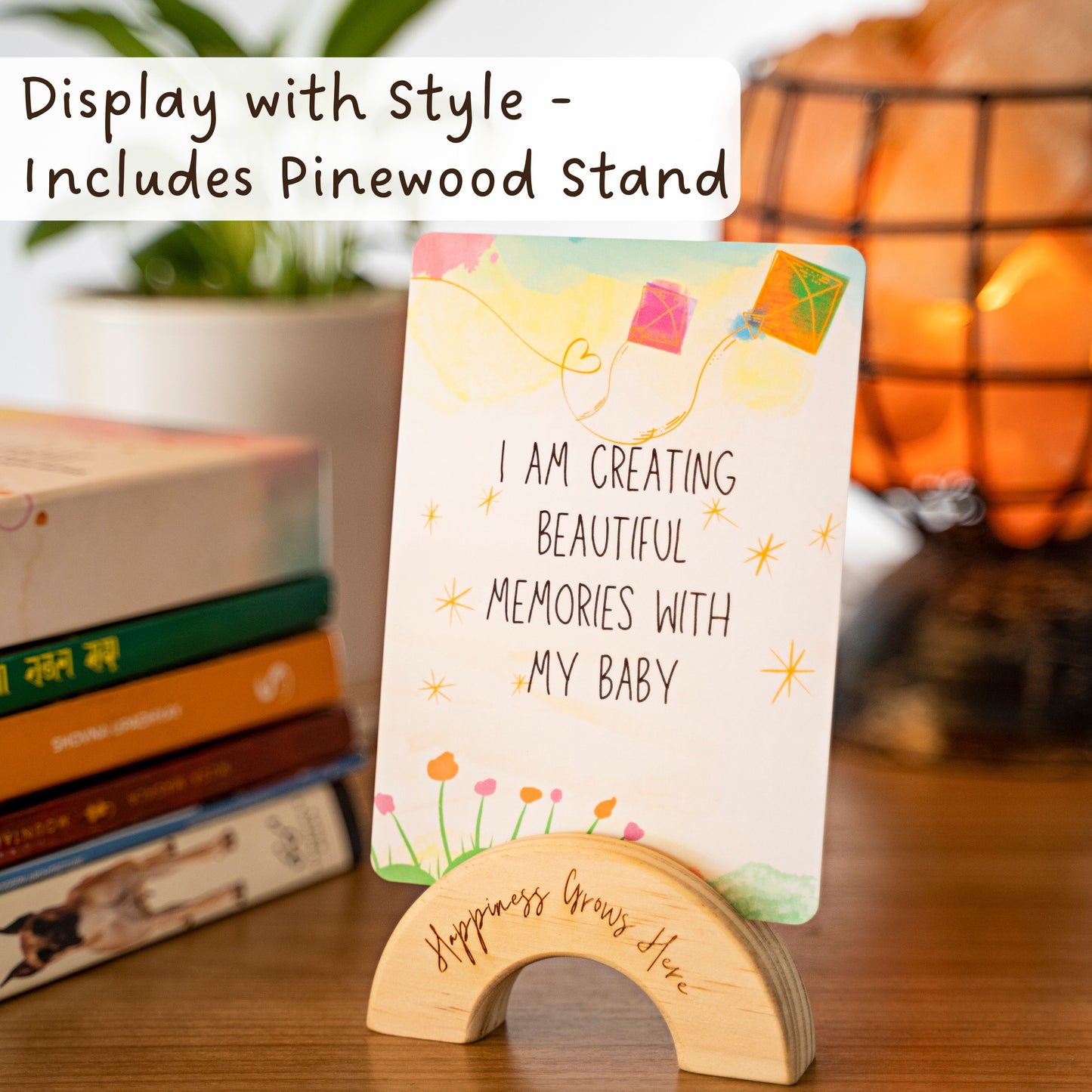 New Mom Affirmation Cards with Stand