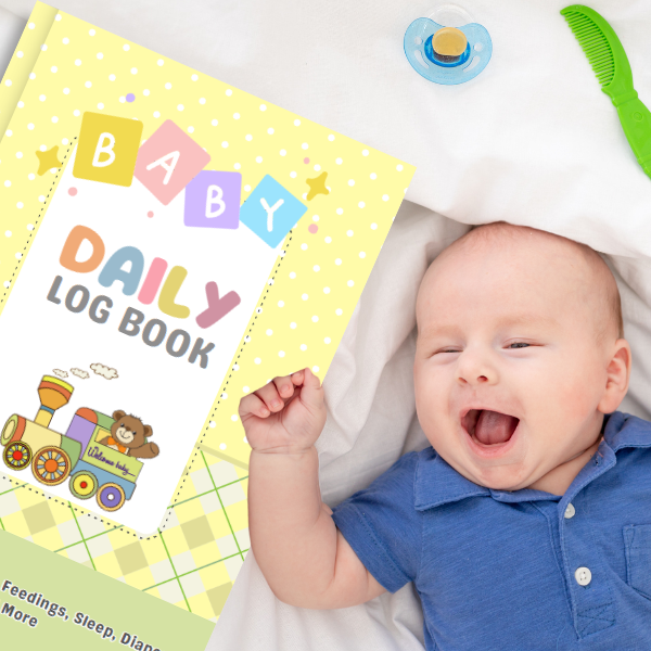 Baby Daily Log Book: Effortlessly Organize Feedings, Sleep, Diapers, and More