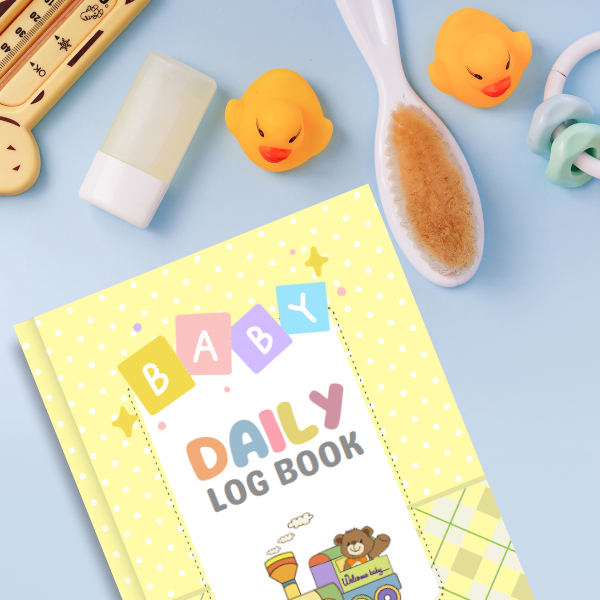 Baby Daily Log Book: Effortlessly Organize Feedings, Sleep, Diapers, and More
