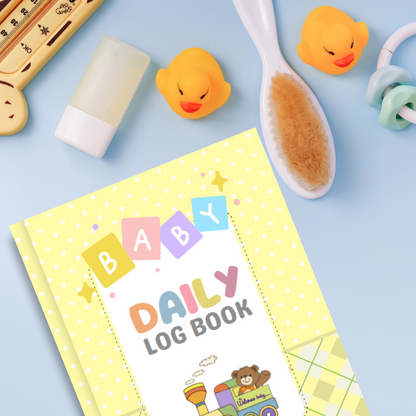 Baby Daily Log Book: Effortlessly Organize Feedings, Sleep, Diapers, and More